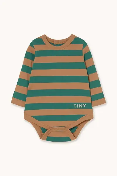 Bavlněné kojenecké body Tinycottons STRIPES KNIT BODY