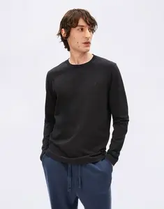 Tričko Armedangels Jaames Longsleeve 105 black