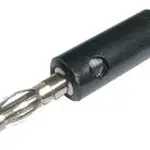 Banánek  plast šroubek černý