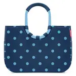 Dámská taška Reisenthel Loopshopper L Frame Mixed Dots Blue