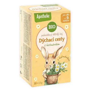 APOTHEKE Pohádkový dětský čaj dýchací cesty BIO 20 sáčků