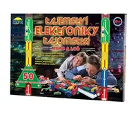 Elektronická stavebnice DROMADER Tajemství elektroniky 50 experimentů - rozbaleno