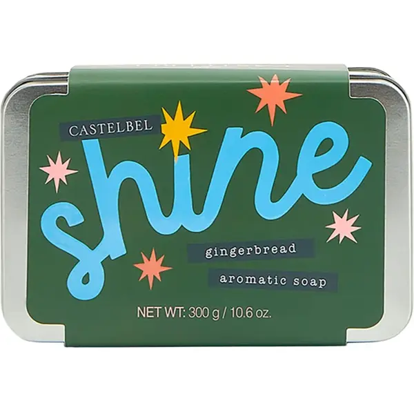 Castelbel Charming Soaps Gingerbread tuhé mydlo v plechu 300 g
