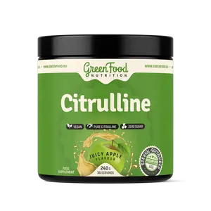 GREENFOOD NUTRITION Citrulline juicy apple 240 g