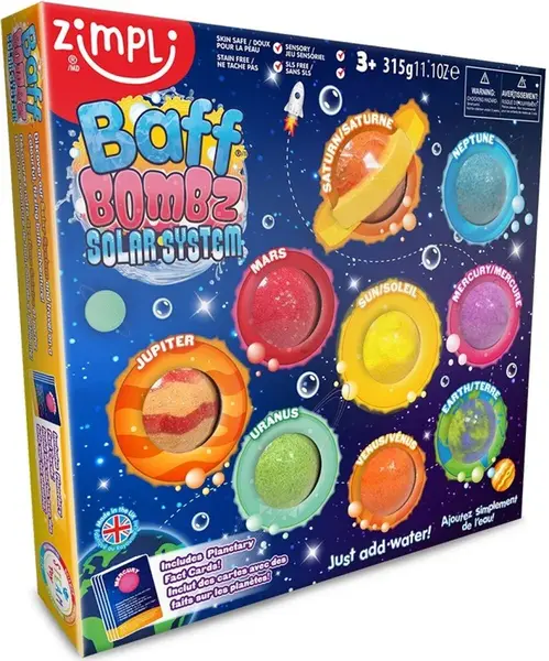 Baff Bombz Vesmír vodní bomby 9 ks - Zimpli (5956515SDN)