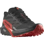 Salomon Sense ride 5 EU 44 ⅔, Black/Fiery Red/Black Pánské boty