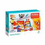 Puzzle Doprava: Hrdinové hasiči 30 dílků