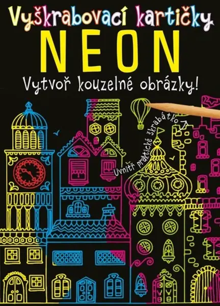 Vyškrabovací kartičky Neon