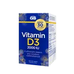 GS Vitamin D3 2000 IU, 90+30 kapslí NAVÍC, dárkové balení