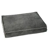 DOG FANTASY Stripe Matrace pro psy šedivá 80x50 cm