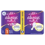 ALWAYS Platinum Normal vel.1 Hygienické vložky s křidélky 16 kusů