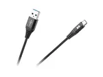Kabel REBEL RB-6001-200-B USB/USB-C 2m Black
