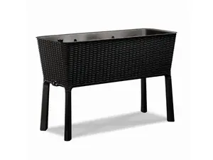 Květináč KETER Easy Grow Graphite