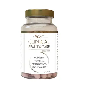 CLINICAL Beauty-care kolagen + kyselina hyaluronová + Q10  60 tablet