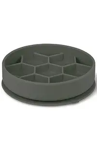 Miska Slow Feeder silicone šedá M Zolux