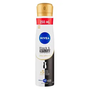 NIVEA Sprej AP B&W Invisible SilkySmooth 250 ml