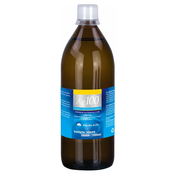 PHARMA ACTIV Koloidní stříbro Ag100 50ppm 1000 ml