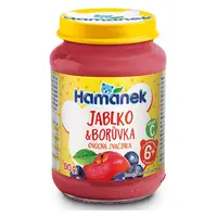 HAMÁNEK Borůvka s jablky 6m+ 190 g