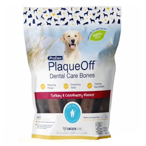 PRODEN PlaqueOff™ Dental Bones krůtí 482 g