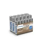 PHILIPS LR036A16F/10 Entry Alkaline mikrotužkové a tužkové baterie 16 kusů