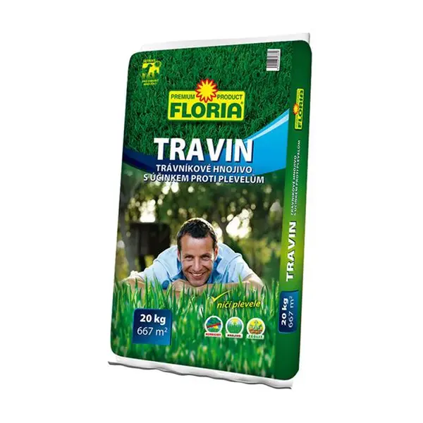 Trávníkové hnojivo FLORIA Travin 20kg