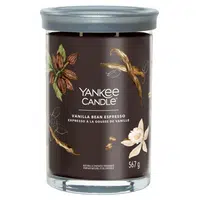 YANKEE CANDLE Signature Tumbler velký Vanilla Bean Espresso 567 g