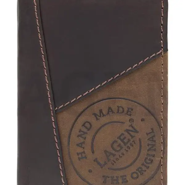 Pánská kožená peněženka Lagen 51145 Brown