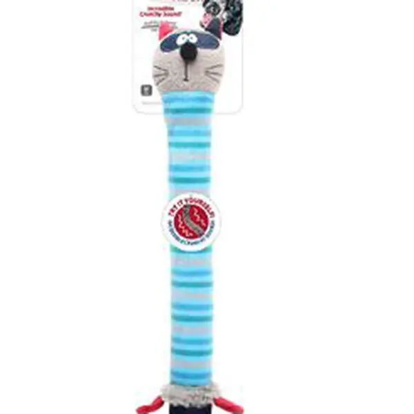 Hračka pes Gigwi Plush Friendz mýval M křupavý krk