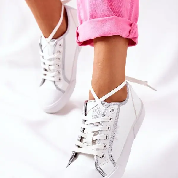 BIG STAR SHOES Dámske kožené tenisky Big Star