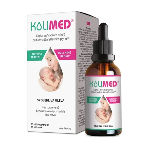 Kolimed 15 ml koncentrátu / 45 ml kapek