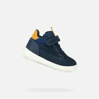 Dark Blue Girls Ankle Boots Geox Hyroo - Girls