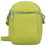 Trendy dámská koženková crossbody kabelka Kirké, zelená