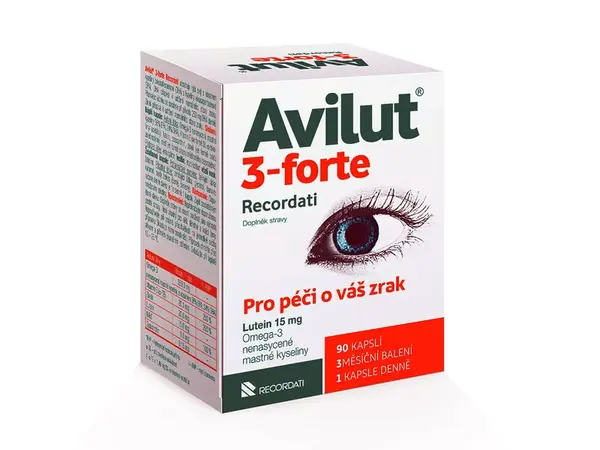 Avilut 3-forte Recordati Cps.90