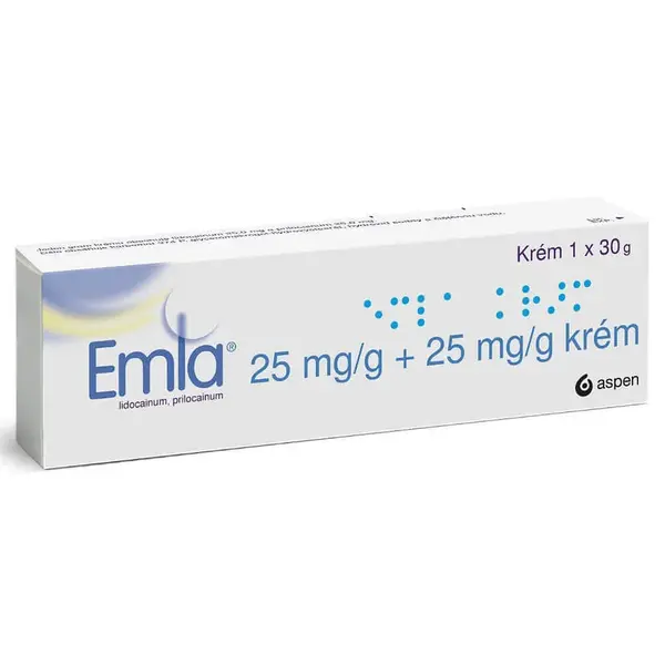 Emla 25mg/g+25mg/g krém 1x30g
