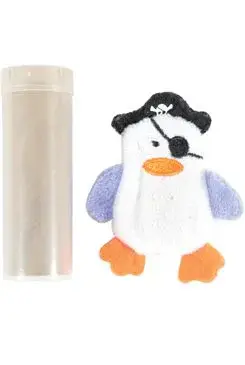 Hračka kočka Pirate plnící šanta bílá Zolux