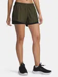 Under Armour Tech Play Up 2in1 Shorts-GRN - Women's Shorts