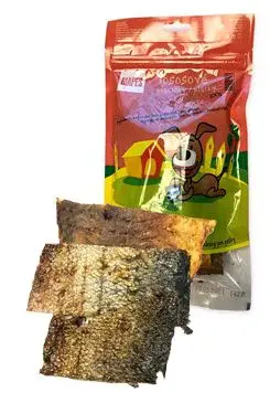 Pochoutka sušená Mapes lososové placičky 100g