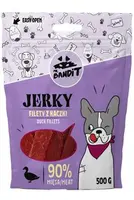 Vetexpert Mr.bandit pochoutka jerky kachní filety 80g