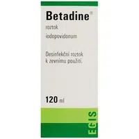 Betadine 100mg/ml kožní roztok 120ml