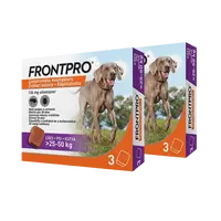 Frontpro antiparazitární žvýkací tablety pro psy (25-50 kg) 6 tablet