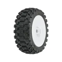 Pro-Line kolo 3.3", pneu Badlands MX M2 Buggy, disk H17 biely (2)