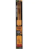 Fox návazec edges curve short rigs 2 ks - háček 4 nosnost 11,3 kg