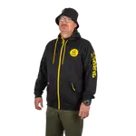 Black cat mikina black zipped hoody - xxl