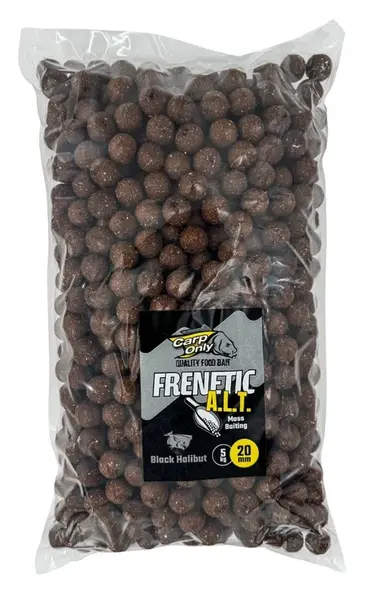 Carp only boilies frenetic a.l.t. black halibut 5 kg-24 mm