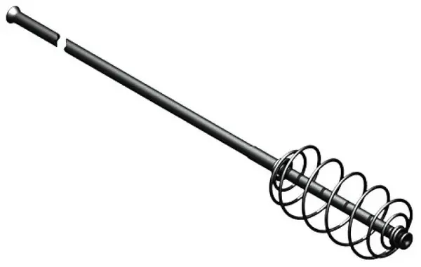 Suretti krmítko drátěné s vedením-průměr 24 mm