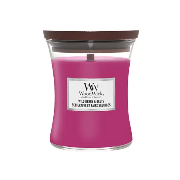 WoodWick Vonná svíčka váza střední Wild Berry & Beets 275 g