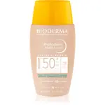 Bioderma Photoderm Nude Touch minerální opalovací fluid na obličej SPF 50+ odstín Very light 40 ml