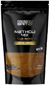 Feederbait club series method mix 800 g - spice meat