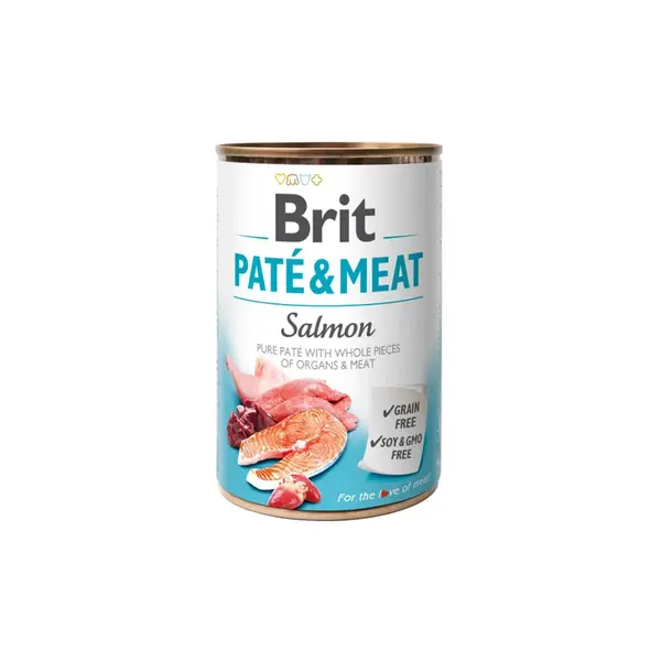 Brit Care Paté & Meat Salmon 400 g