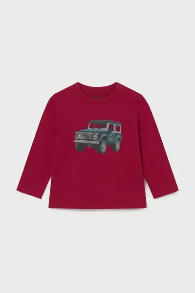 Bavlnené tričko s dlhým rukávom Mayoral